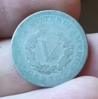 (LP#075) - USA - 5 Cents 1894 - 1883-1913: Liberty (Liberté)