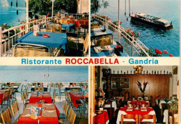 13951898 Gandria_Lago_di_Lugano Ristorante Roccabella Terrasse Gastraum - Sonstige & Ohne Zuordnung