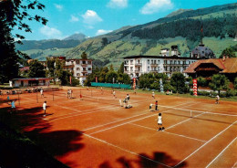 13927270 Vulpera Tennisplaetze Mit Hotel Waldhaus - Autres & Non Classés