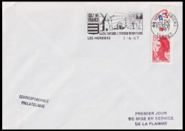 1er Jour - Les Herbiers - Mechanical Postmarks (Advertisement)