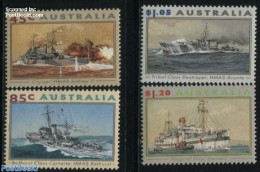 Australia 1993 Warships 4v, Mint NH, Transport - Ships And Boats - Unused Stamps