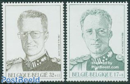 Belgium 1998 Kings 2v, Mint NH, History - Kings & Queens (Royalty) - Nuevos