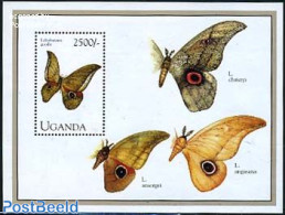 Uganda 1994 Butterfly S/s, Lobobunaea Goodii, Mint NH, Nature - Butterflies - Sonstige & Ohne Zuordnung