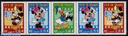 France 2004 Disney [::::] From Booklet, Mint NH, Performance Art - Dance & Ballet - Film - Art - Disney - Unused Stamps