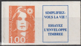 FRANCE 3009a ** MNH Marianne Du Bicentennaire De Briat Adhésif Bord Droit + Vignette 1996 (CV 5 €) - Ongebruikt
