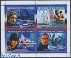Guinea, Republic 2006 Sailing Championships 4v M/s, Mint NH, Sport - Transport - Sailing - Ships And Boats - Voile
