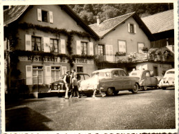 Photographie Photo Vintage Snapshot Amateur Automobile Klingenthal Allemagne - Orte