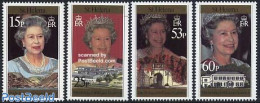 Saint Helena 1996 Queen Birthday 4v, Mint NH, History - Kings & Queens (Royalty) - Koniklijke Families