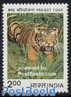 India 1983 Tiger 1v, Mint NH, Nature - Animals (others & Mixed) - Cat Family - Nuevos