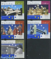 Poland 2007 European Capitals 5v, Mint NH, History - Europa Hang-on Issues - Art - Architecture - Bridges And Tunnels .. - Ongebruikt