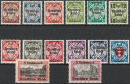 1939...716/729 * - Unused Stamps