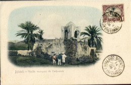 X0537 Cote Francaise Des Somalis,maximum 14.6.1906, Djibouti Vieille Mosque De Tadjourah (yv.53) - Brieven En Documenten