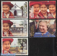 British Indian Ocean 1992 Elizabeth II 40th Accession Anniversary 5v, Mint NH, History - Transport - Kings & Queens (R.. - Royalties, Royals
