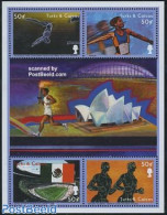 Turks And Caicos Islands 2000 Olympic Games 4v M/s, Mint NH, Sport - Athletics - Olympic Games - Athletics