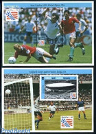 Turks And Caicos Islands 1994 World Cup Football 2 S/s, Mint NH, Sport - Football - Otros & Sin Clasificación