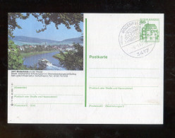 "BUNDESREPUBLIK DEUTSCHLAND" 1981, Bildpostkarte Mit Bildgleichem Stempel Ex "BODENFELDE" (B2028) - Bildpostkarten - Gebraucht