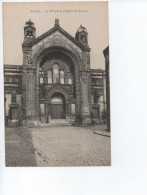 Cpa - 59 - Lille - Le Portail De L'église St Sauveur -  A VOIR - Lille