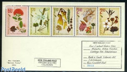 New Zealand 2012 Native Trees 5v M/s, Mint NH, Nature - Flowers & Plants - Trees & Forests - Ongebruikt