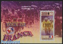Turks And Caicos Islands 2003 Bernard Hinault S/s, Mint NH - Other & Unclassified