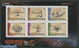 New Zealand 2012 Matariki, Maori Art 6v M/s, Mint NH, Art - Cave Paintings - Unused Stamps