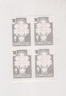 YUGOSLAVIA, 1989  Red Cross Charity Stamp  Imperforated Proof Bloc Of 4 MNH - Nuovi