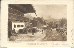 ALLEMAGNE - Munich - München - Winterstimung - Naturaufnahme Oberneffer - CPA De 1899 - Muenchen