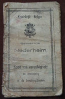 Carte De Solitude 1867 - Documentos Históricos