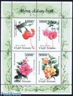 Vietnam 1997 Hibiscus 4v M/s, Mint NH, Flowers & Plants - Other & Unclassified