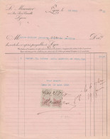LYON - RHONE  - L. MEUNIER  - RECU EN 1918 - Other & Unclassified