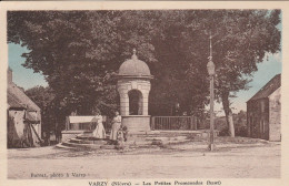 REF.AC . CPA . 58 . WARZY . LA PETITE PROMENADE - Autres & Non Classés