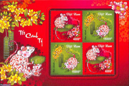 Vietnam 2020 Year Of The Rat S/s, Mint NH, Various - New Year - Anno Nuovo