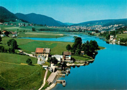 13901939 Les-Brenets NE Bassins Du Doubs Port Du Pre Du Lac Vue Aérienne - Autres & Non Classés