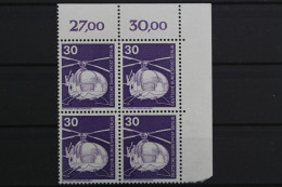 Berlin, MiNr. 497, Viererblock, Ecke Rechts Oben, Postfrisch - Unused Stamps