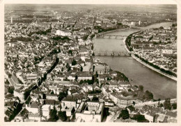 13901847 Basel BS Fliegeraufnahme Mit Den Vier Rheinbruecken Basel BS - Sonstige & Ohne Zuordnung