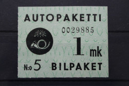 Finnland Autopaketmarken, MiNr. 1, Postfrisch - Sonstige & Ohne Zuordnung