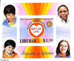 Liberia 1979 Rotary S/s, Imperforated, Mint NH, Various - Rotary - Rotary, Club Leones