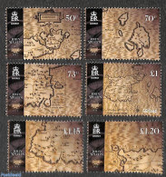 Guernsey 2021 Old Maps 6v, Mint NH, Various - Maps - Geografía