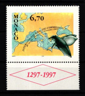 Monaco 2384 Postfrisch Tiere Wale #HD901 - Autres & Non Classés