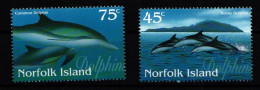 Norfolk Inseln 632-633 Postfrisch Tiere Fische #HD890 - Norfolkinsel