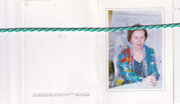 Mieke Van Lierde, Sint-Niklaas 1941, 2003. Foto - Obituary Notices