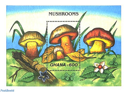 Ghana 1989 Mushrooms S/s, Mint NH - Otros & Sin Clasificación