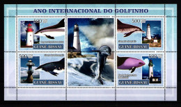 Guinea Bissau 3550-3553 Postfrisch Tiere Meeresleben #HD987 - Guinea-Bissau