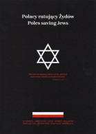 POLAND 2019 POLISH POST OFFICE SPECIAL LIMITED EDITION FOLDER: POLES SAVING JEWS FROM NAZI GERMANY WW2 JUDAICA HISTORY - Brieven En Documenten