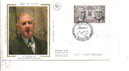 FDC 1988 COOPERATION FRANCO ALLEMANDE - 1980-1989