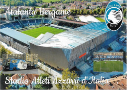 Sports - Football - ATALANTA BERGAME - Stadio Atleti Azzurri D'Italia Et Le Bus - Cpm - Vierge - Fútbol