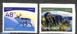 Norway 2023 Svalbard National Park 2v S-a, Mint NH, Nature - Animals (others & Mixed) - National Parks - Ungebraucht
