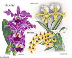 Sierra Leone 2022 Orchids, Mint NH, Nature - Flowers & Plants - Orchids - Otros & Sin Clasificación