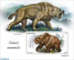 Sierra Leone 2022 Extinct Mammals, Mint NH, Nature - Animals (others & Mixed) - Other & Unclassified