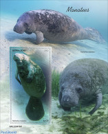 Sierra Leone 2022 Manatees, Mint NH, Nature - Sea Mammals - Autres & Non Classés