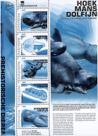 Netherlands - Personal Stamps TNT/PNL 2023 Preh. Animals 5v M/s, Hoekmans Dolfijn, Mint NH, Nature - Prehistoric Anima.. - Preistorici